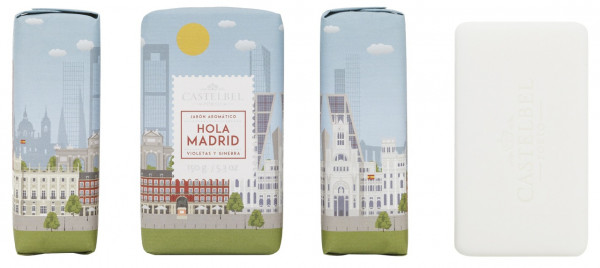 Castelbel Duftseife Hello Cities Madrid Veilchen